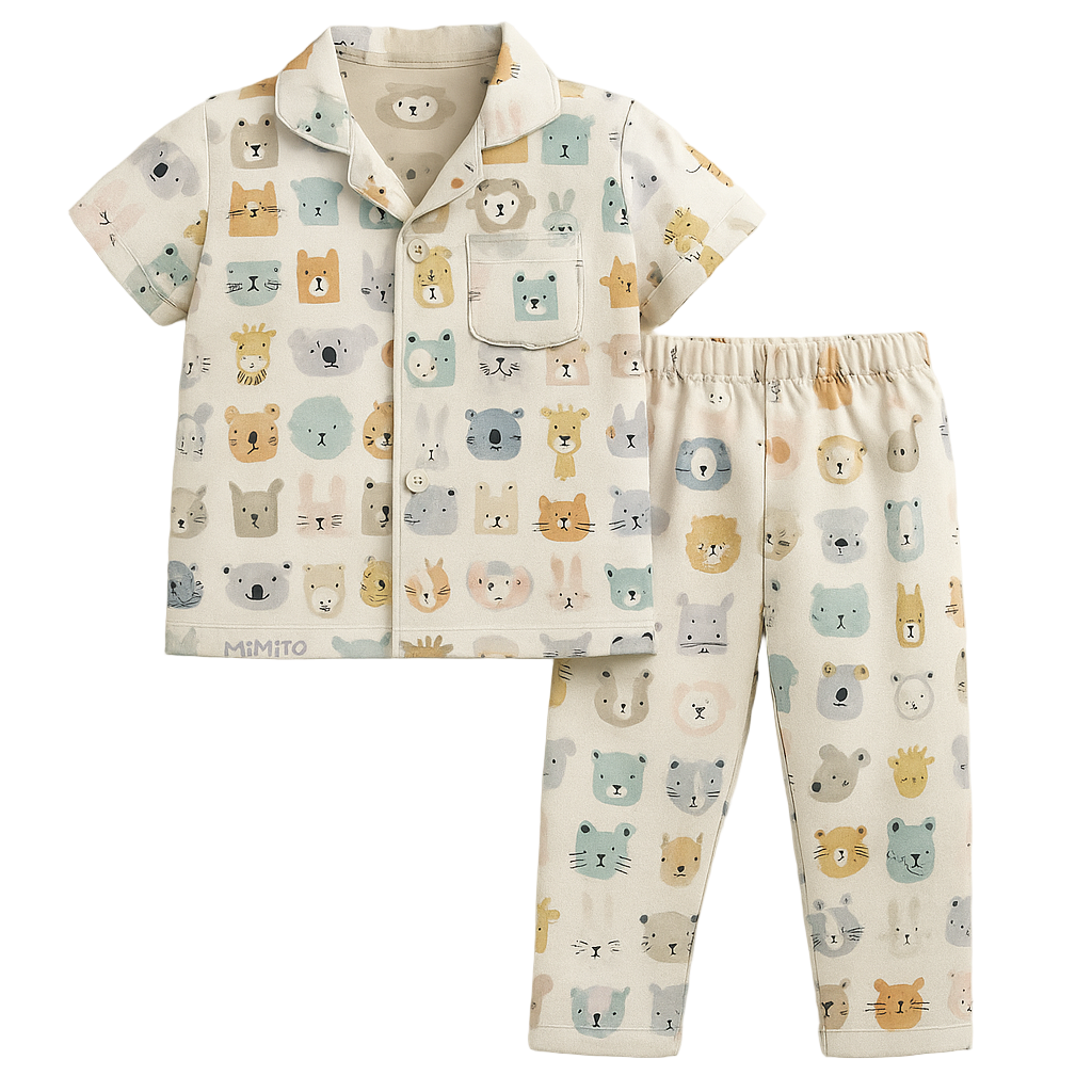 Kids Night Suit - Cute Animals