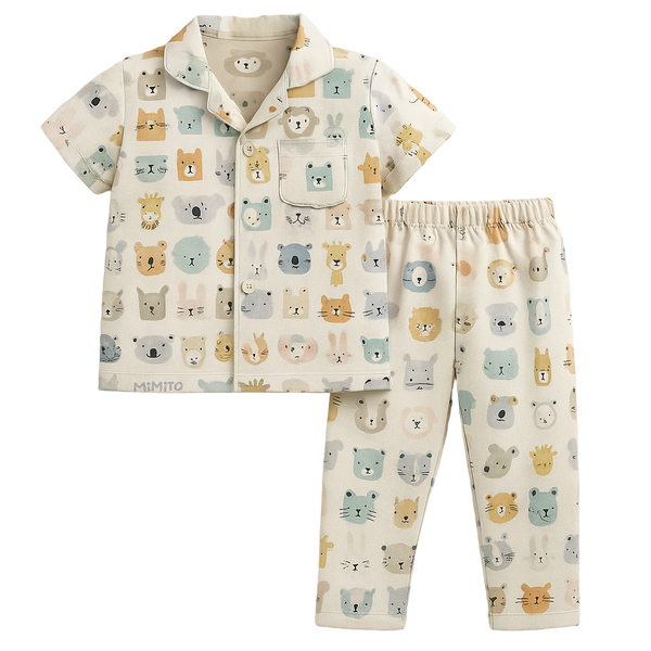 Kids Night Suit - Cute Animals