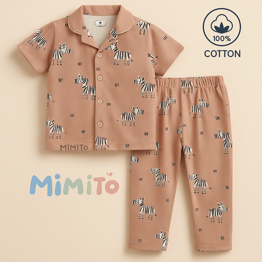 Zebra Night Suit for Kids